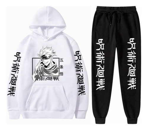 Conjunto De Chaqueta, Sudadera Y Pantalón Anime-jujutsu-kai