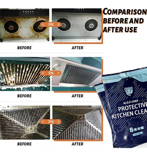 Detergente Enzimático Biológico, Desengordurante De Cozinha,