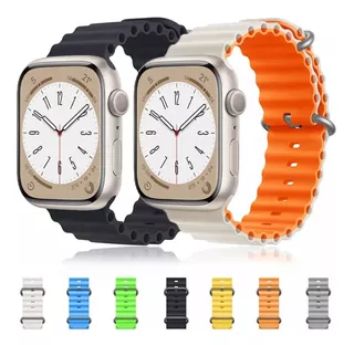 Correa Pulso Manilla Ocean Loop Para Apple Watch 38 40 41mm