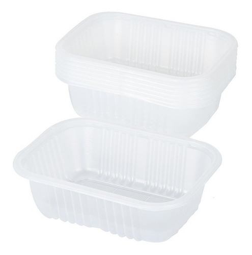 Imagen 1 de 4 de Bandejas Plasticas Descartables 103 Frio Cotnill, 1000 Unid.