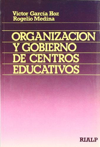 Libro Organización Y Gobierno De Centros Educativos De Vícto