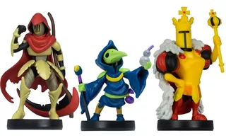 Amiibo Shovel Knight Treasure Trove Plague Specter King Set3