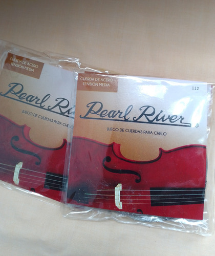 Juego De Cuerdas Para Violonchelo 3/4-4/4 Pearl River