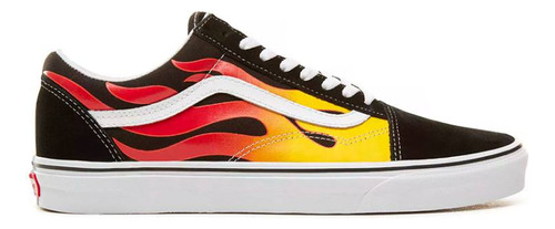 Tenis Vans Old Skool Flame Unisex Skate Deportivo