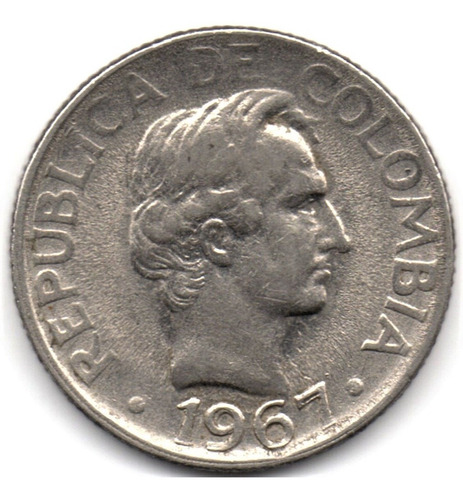 10 Centavos 1967 1 Con Gancho