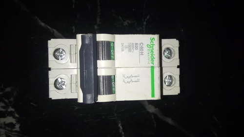 Breaker De Control Bipolar C60h B20 Schneider Electric