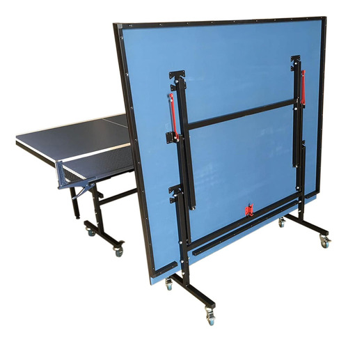 Mesa De Ping Pong Standar Con Ruedas Bighouse