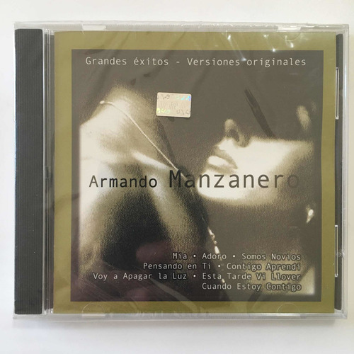 Armando Manzanero - Grandes Éxitos Cd Nuevo Sellado