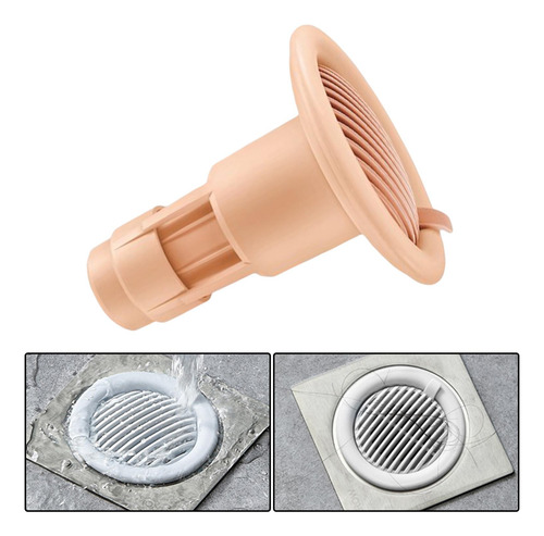 Drenaje Del Piso De, Tapón Antiolor Drenaje Rápido Rosado