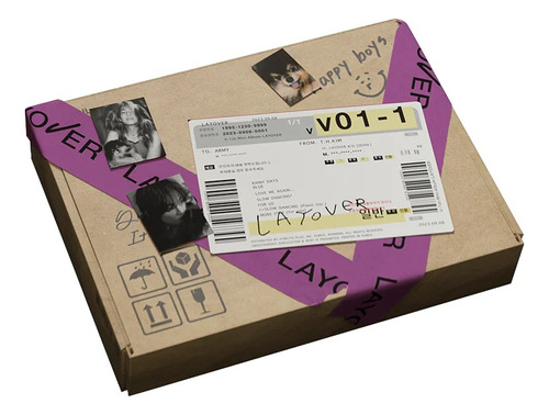 V (taehyung) Bts Album // Layover Standard Ver.