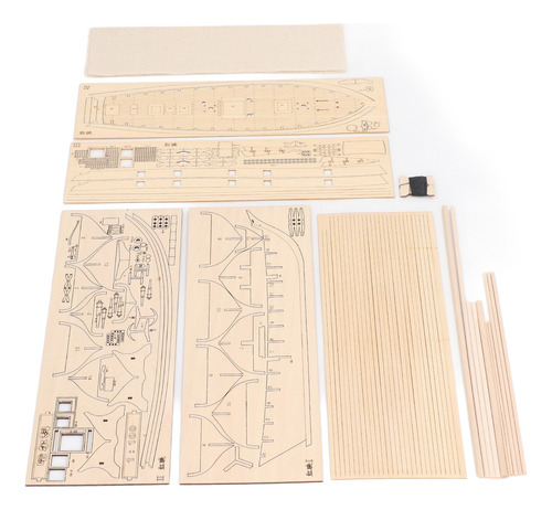 Kit De Maquetas De Barcos De Madera Para Desarrollo De Habil