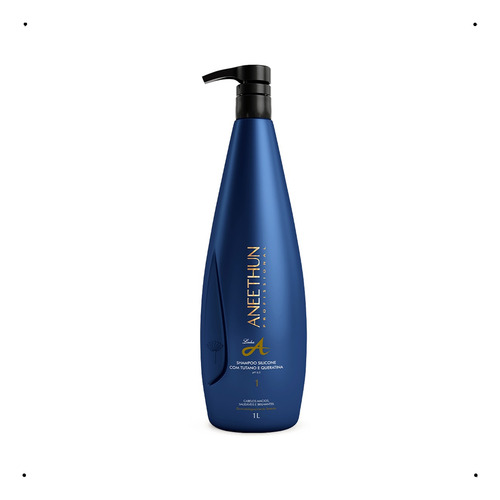 Aneethun Shampoo Linha A Litro Cabelos Secos Full