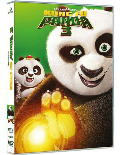 Kung Fu Panda 3 Dvd Película Nuevo