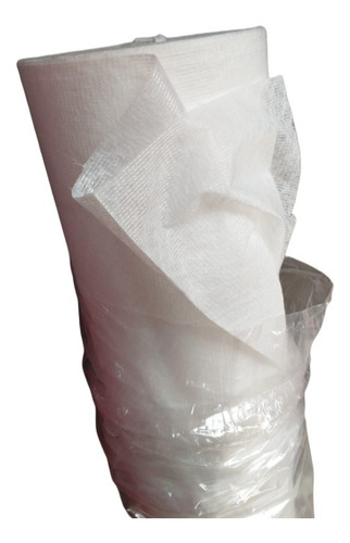 Malla Refuerzo Doble Para Impermeabilizar Rollo 1.10 X 100mt Blanco Mate