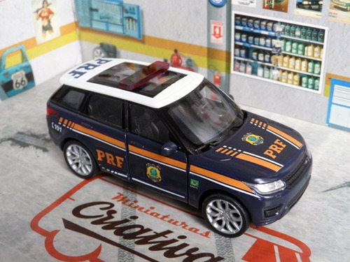 Miniatura Range Rover Sport - Prf Polícia Rodoviária Federal