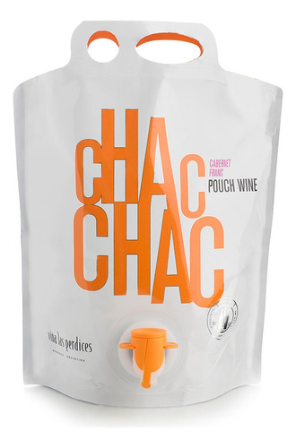 Chac Chac Cabernet Franc Pouch Wine 4 X 2250 Ml Vlp