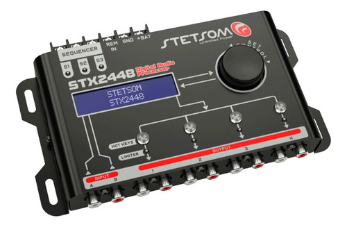 Imagem 3 de 8 de Kit Fonte Usina 120a Volt C/ Processador Stetsom Stx-2448