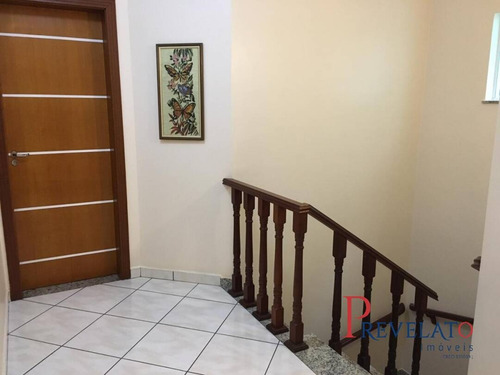 Imagem 14 de 15 de Sb-7334 - Maravilhoso Sobrado N.petropolis - Sbc -3 Suites/garagem 4 Carros - Sb-7334