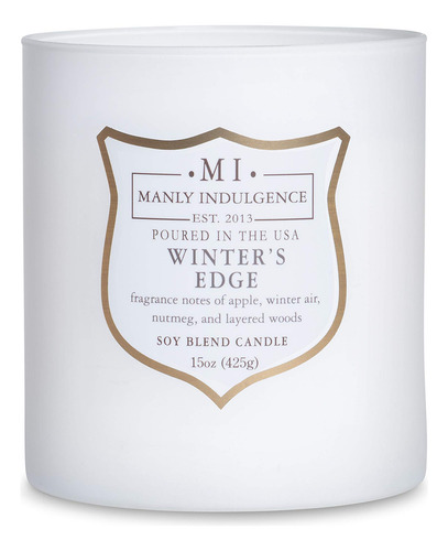 Vela Aromática Manly Indulgence 300g Fragancia Duradera