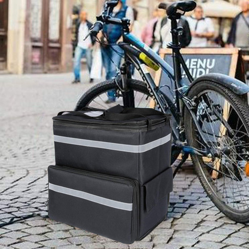 Mochila Aislante Muy Térmica Para Pizza Y Comida, A Prueba D