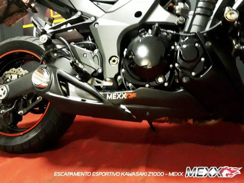 Imagem 1 de 8 de Escapamento Esportivo Kawasaki Z1000 Taylor Made Mexx Cod156