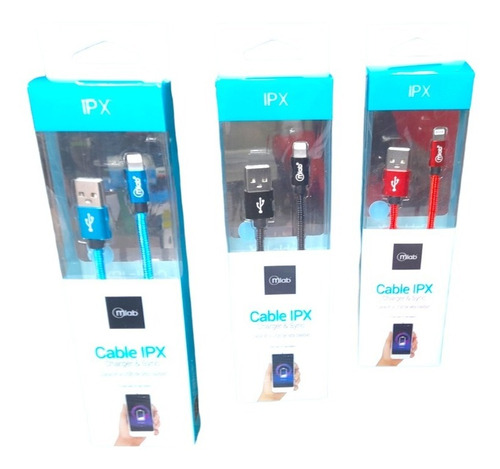 Cable Microlab Para Celular Ipx  Para iPhone