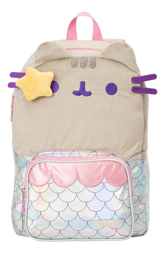 Morral / Bolso Pusheen Sirena Rosado Para Niñas Original