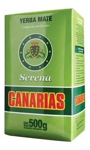 Yerba Mate Serena Canarias 500gr Compuesta Con Hierbas