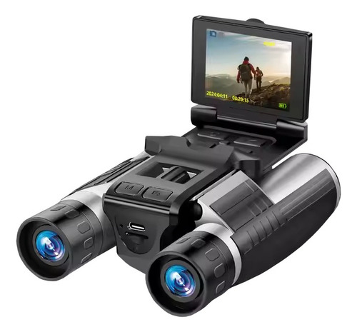 Cámara Binocular Digital Dt40 2.5k Negro