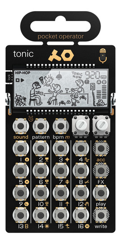Sintetizador Te Pocket Operator Po-32 Tonic