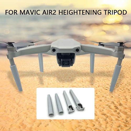 Tren De Aterrizaje Para DJI Air 3S – Extensión De 45 Mm, Protección Antiarañazos Y Antideslizante, Fácil Instalación Sin Herramientas