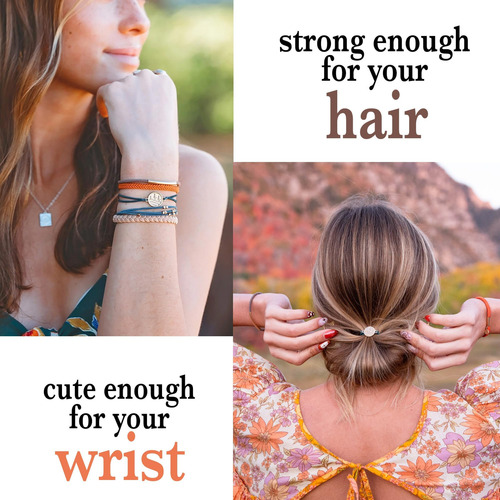 Klani Pulseras Para Atar El Cabello Para Mujer Pulsera Y El