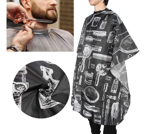 Delantal De Corte De Pelo Profesional Para Peluquería, Barbe