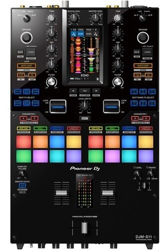 Pioneer Dj Djm-s11 Mezclador Dj 2 Canales Serato