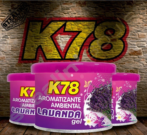 K78 | Lavanda | Fragancia Perfume | Aromatizante Gel | 80gr
