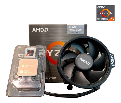 Imagen 2 de 2 de Procesador Amd Ryzen 5 5600g 3.9ghz 16mb Am4 Pcie® 3.0