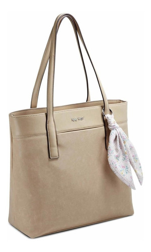 Bolsa Para Dama Tipo Tote Nine West Natural Nym522223