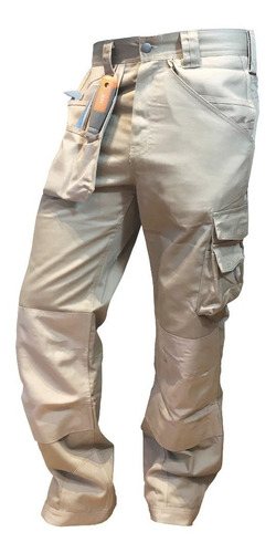 Imagen 2 de 10 de Pantalón De Trabajo Halcón Reforzado Ropa Premium Seguridad