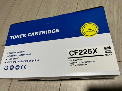 Toner Carteidge Premium Cf226x Hp Laser Jet Pro M402 /m426