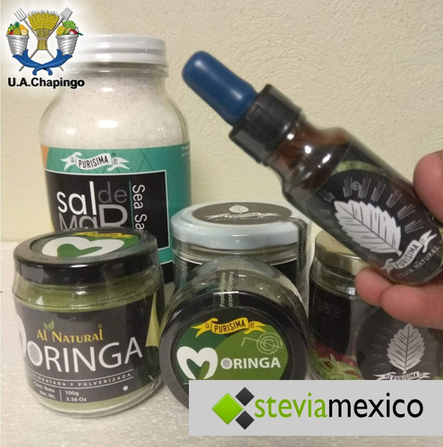 Imagen 6 de 10 de 12 Piezas De Stevia Líquida Gotero De 20 Ml. La Purisima