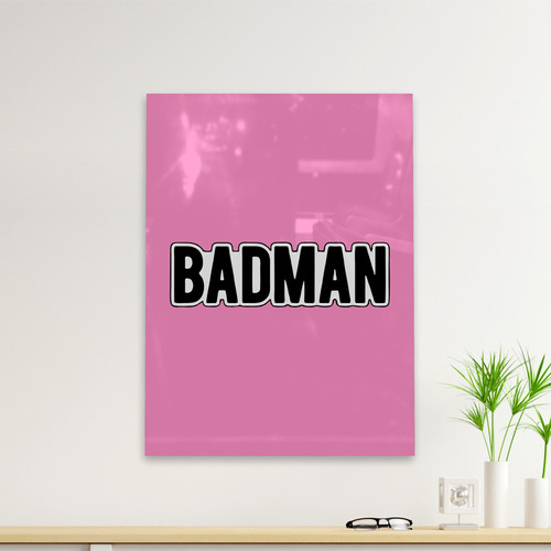 Cuadro Deco Badman Vegeta (d1359 Boleto.store)