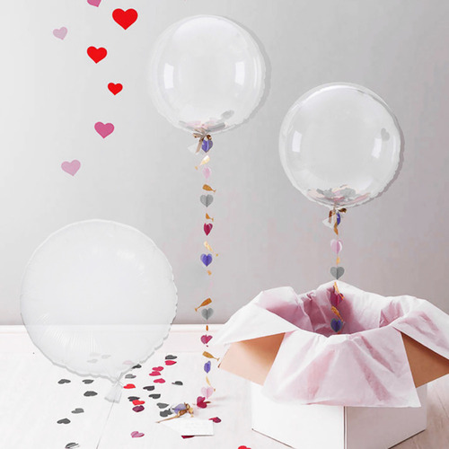 Balões Bubble Bobo Bobo Bola Em Bola De 24 Polegadas