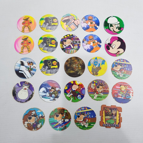 Antiguos Tazos Pepsico Cromy A Clasificar Lote 24 Mag 61511