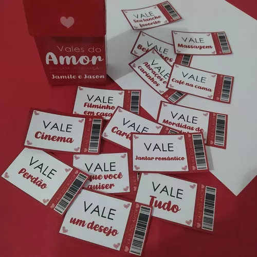 Kit Vale-Amor - Dia dos Namorados