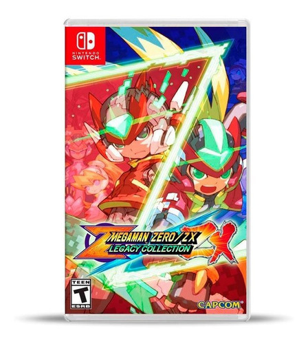 Megaman Zero / Zx Legacy Collection  Switch Físico, Macrotec