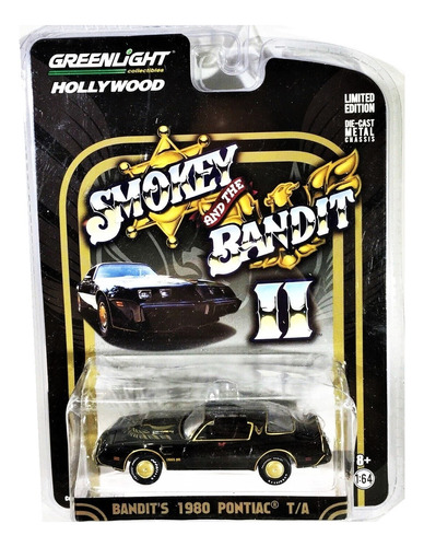 Pontiac Trans Am 1980 Smokey & Bandit 2 - M Greenlight 1/64