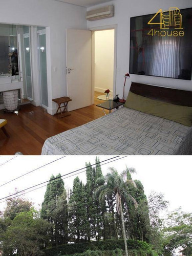 Jardim Guedala - Linda Casa Terreno 842m² Área Constr. 613m² 04 Suítes 06 Vagas Na Rua Circular Do Bosque Para Venda / Locação. - Ca0285