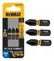 Comprar Jogo 3 Ponteiras Bits Ph2 Phillips Dewalt Flextorq Impacto