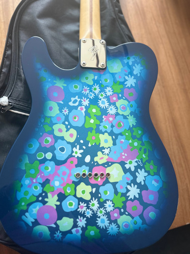 Telecaster Flower Semihollow Diestro Agua Maple (Usado)