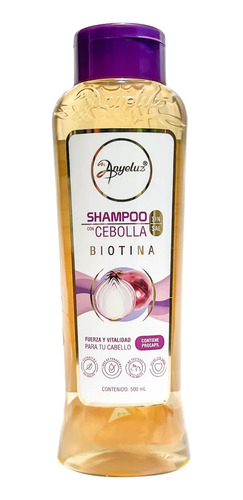 Champu Anyeluz Cebolla Y Biotina Sin Sal 500ml Original